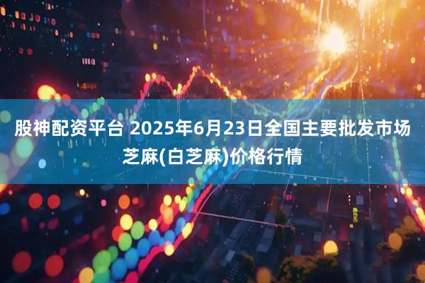股神配资平台 2025年6月23日全国主要批发市场芝麻(白芝麻)价格行情